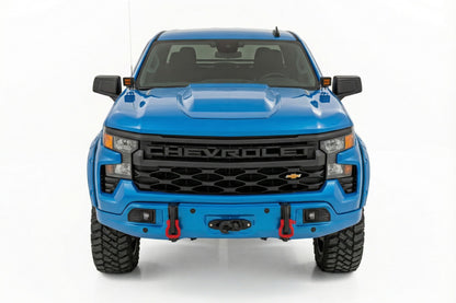 Front FXS Bumper | 12000S | GLT Glacier Blue | Chevy Silverado 1500 (23-26)