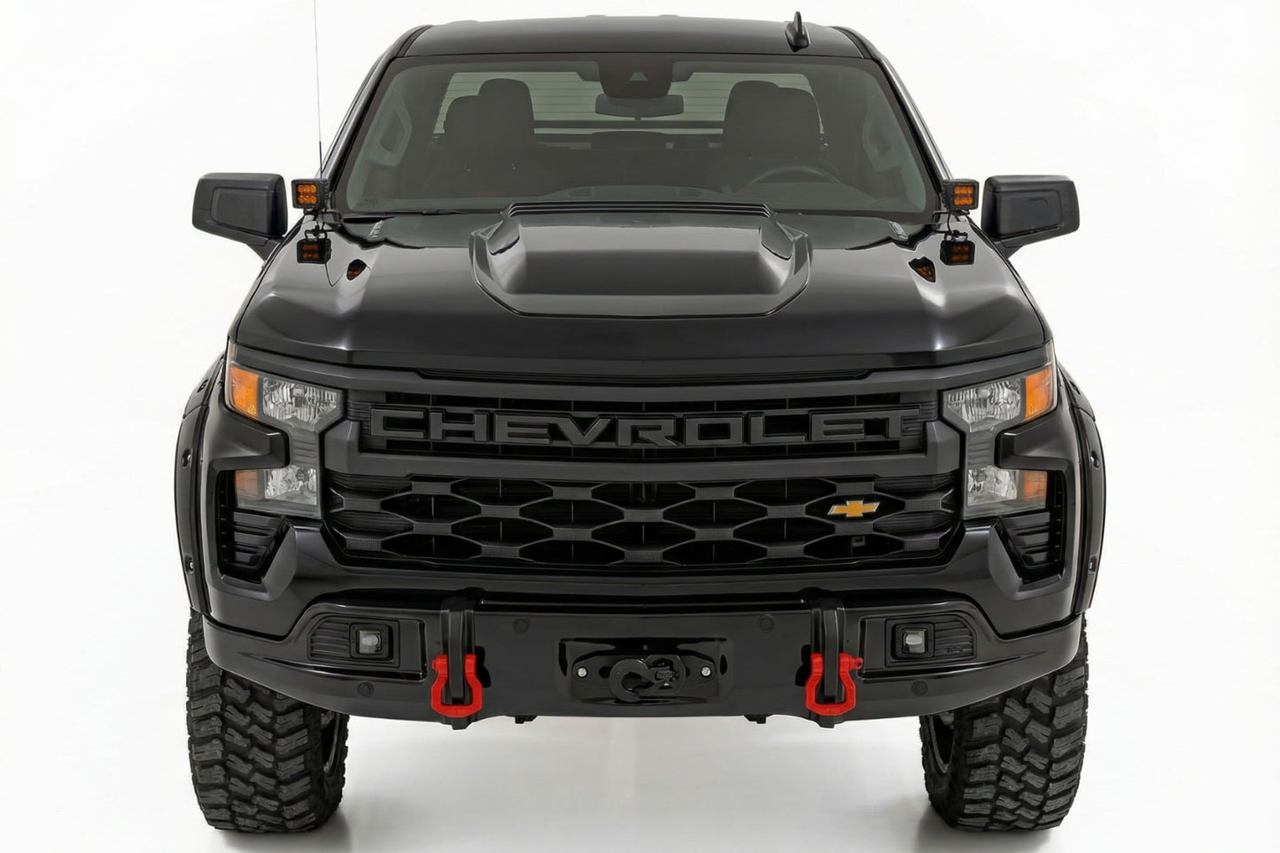 Front FXS Bumper | 12000S | GB8 Mosaic Black | Chevy Silverado 1500 (23-26)