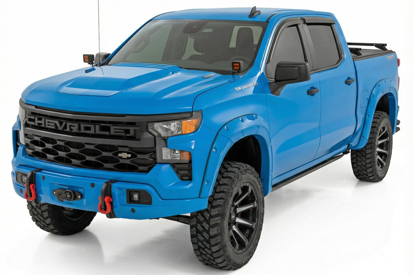 Front FXS Bumper | 12000S | GLT Glacier Blue | Chevy Silverado 1500 (23-26)
