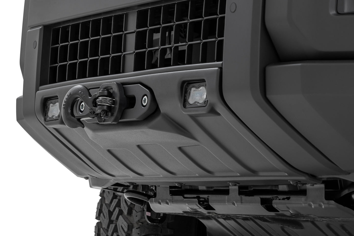 FXS Hidden Winch Mount | Yellow SAE | PRO1200S | Toyota Land Cruiser (24-26)