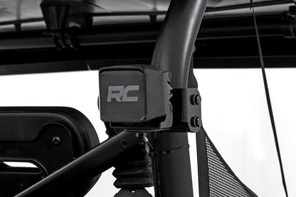 LED Light Kit | Rear Mount | 2" Black Pair | Segway 570 F