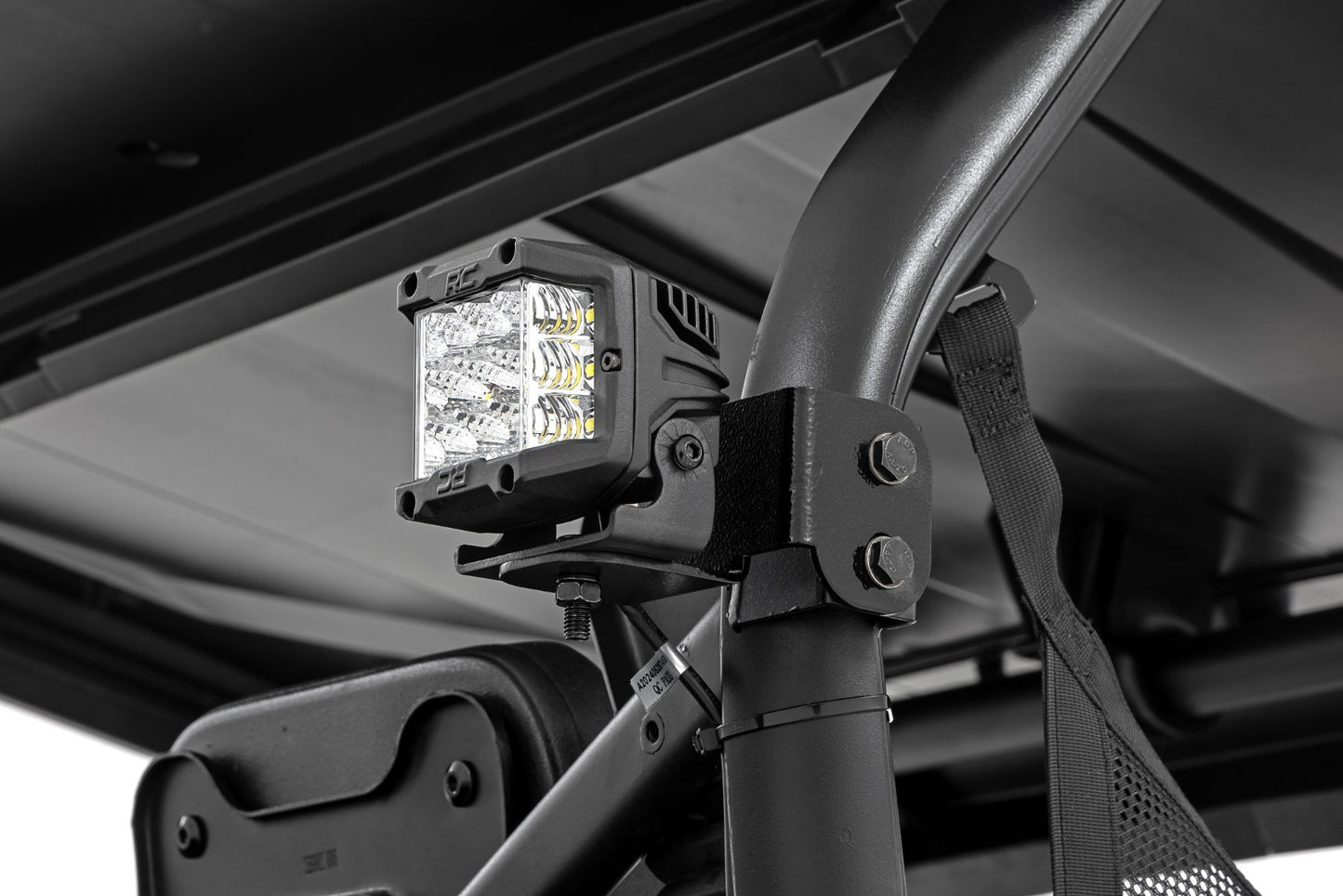 LED Light Kit | Rear Mount | 2" Black Pair | Amber DRL | Segway 570 F