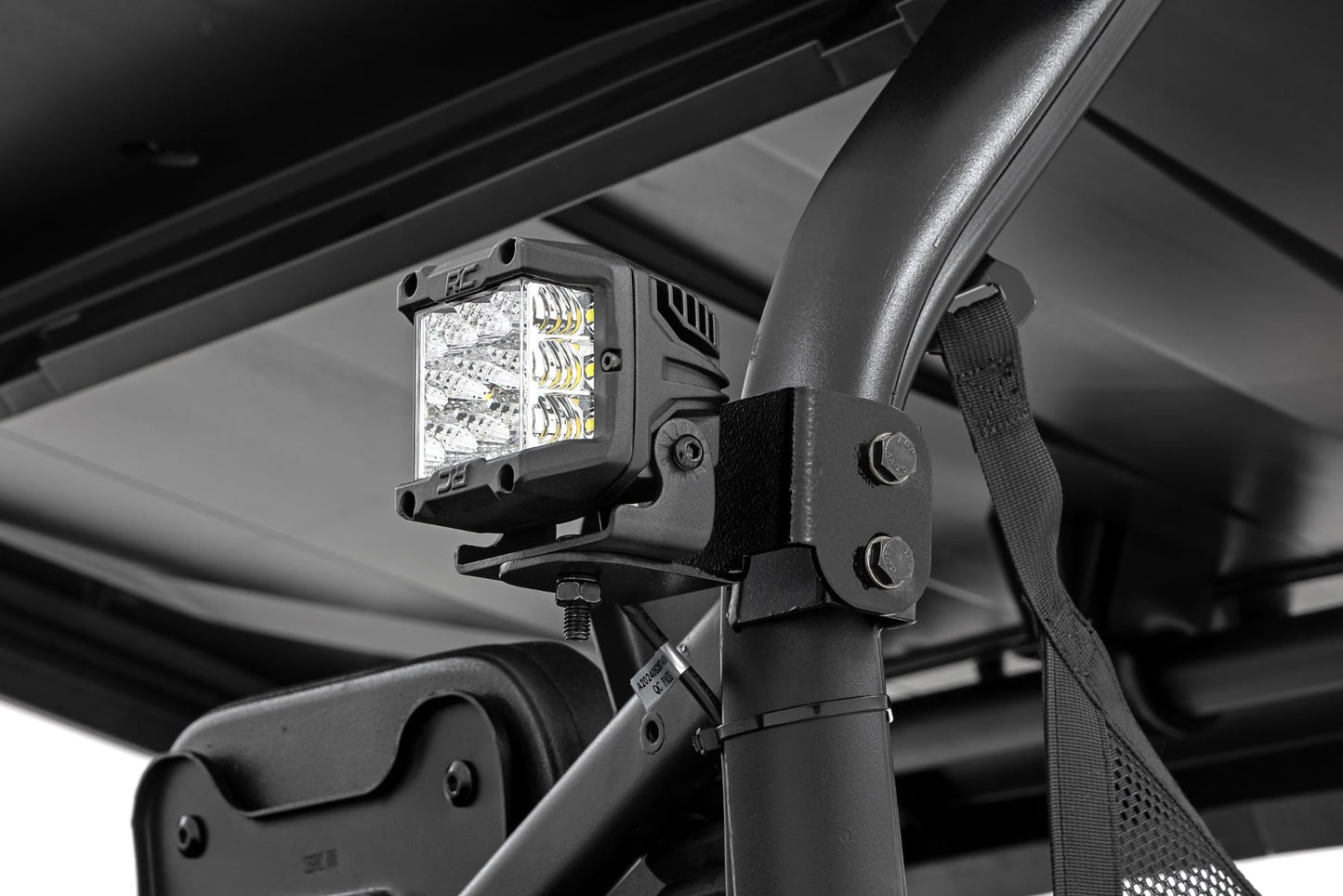 LED Light Kit | Rear Mount | 2" Black Pair | White DRL | Segway 570 F