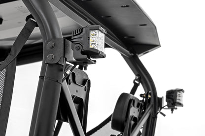 LED Light Kit | Rear Mount | 3" Chrome Pair | Wide Angle | Segway 570 F