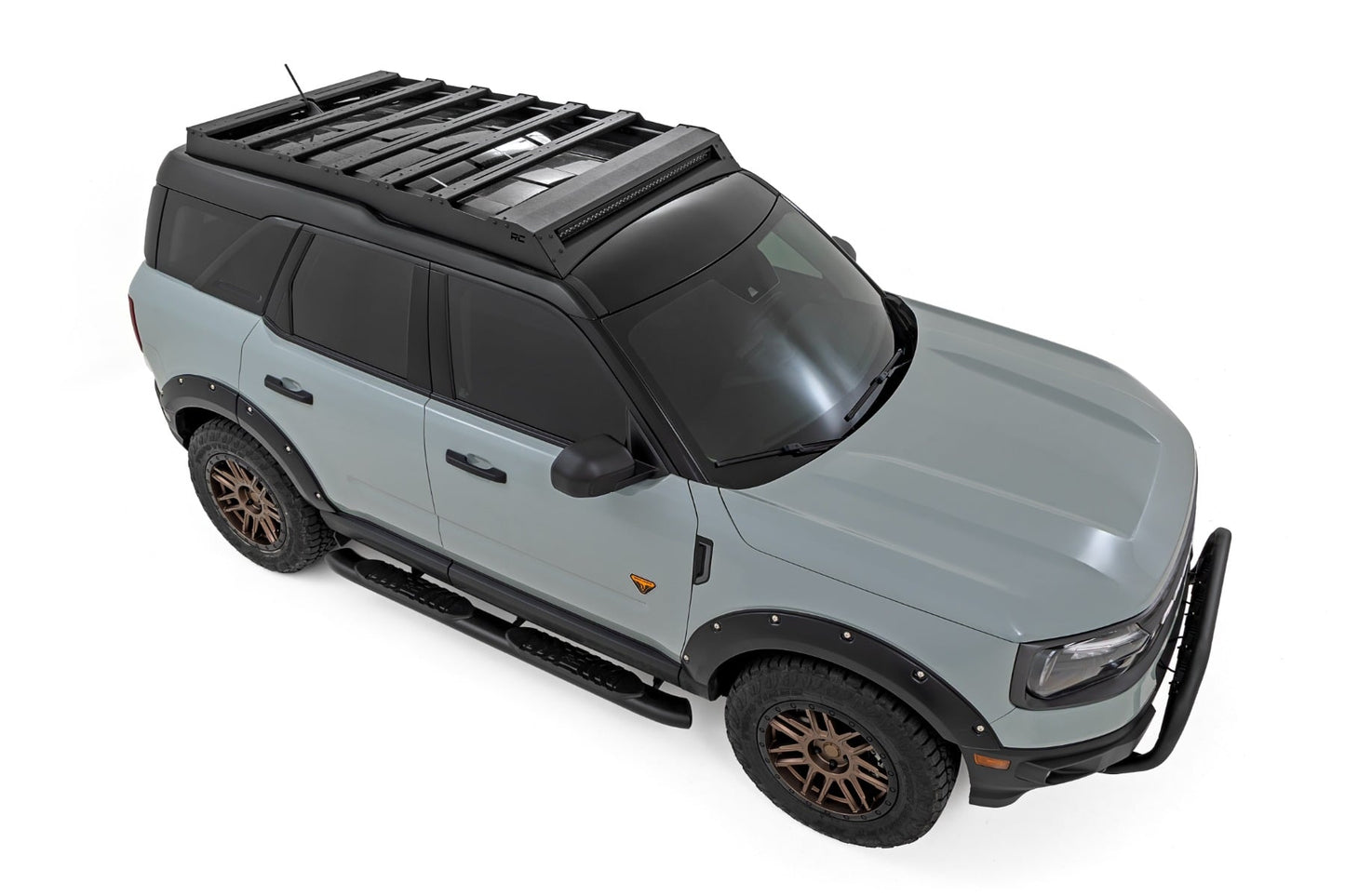 Roof Rack | Front/Rear LED Lights | Ford Bronco Sport 4WD (2021-2026)