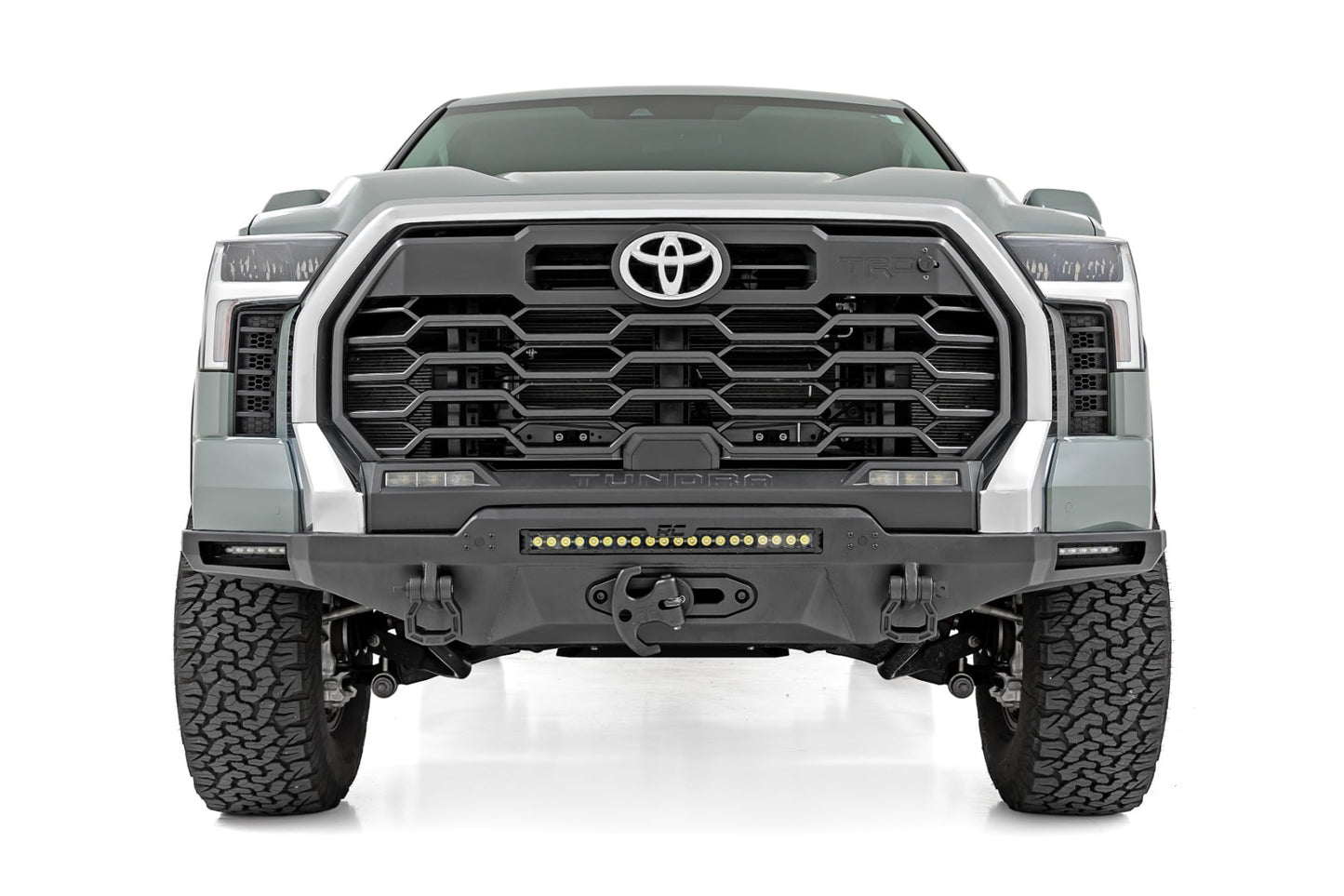 Hybrid Front Bumper | 12000S | Blk LED | Toyota Tundra 2WD/4WD (2022-2026)