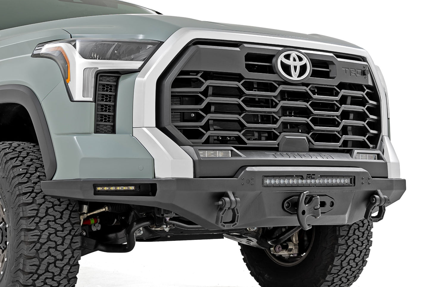 Hybrid Front Bumper | 12000S | Blk LED | Toyota Tundra 2WD/4WD (2022-2026)