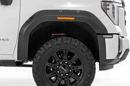 Pocket Fender Flares | GNO Thunderstorm Gray | GMC Sierra 2500 HD/Sierra 3500 HD (20-26)