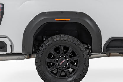 Pocket Fender Flares | G7C Cardinal Red | GMC Sierra 2500 HD/Sierra 3500 HD (20-26)