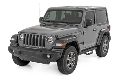 Nerf Steps | Full Length | 2 Door | Jeep Wrangler JL 4WD (2018-2026)