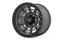 Rough Country 85 Series Wheel | Simulated Beadlock | Gunmetal Gray/Black | 17x9 | 5x5 | -12mm