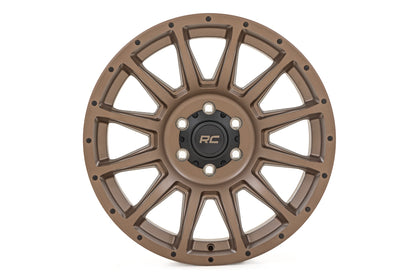 Rough Country 90 Series Wheel | One-Piece | Bronze | 18x9 | 6x135 | -12mm