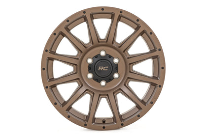 Rough Country 90 Series Wheel | One-Piece | Bronze | 18x9 | 6x5.5 | 0mm