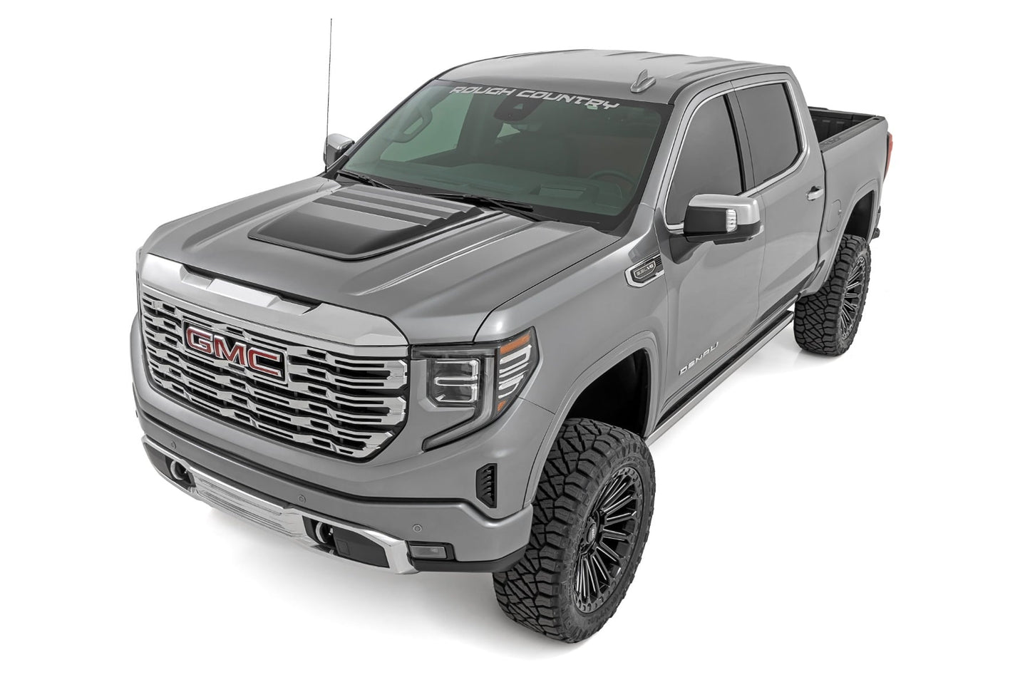 Hood Scoop | GAZ Summit White | GMC Sierra 1500 2WD/4WD (2019-2026)