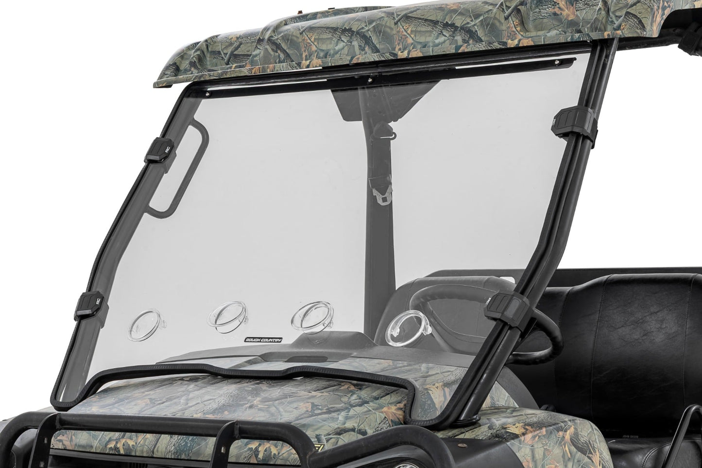 Vented Full Windshield | Scratch Resistant | John Deere Gator XUV 625/Gator XUV 850
