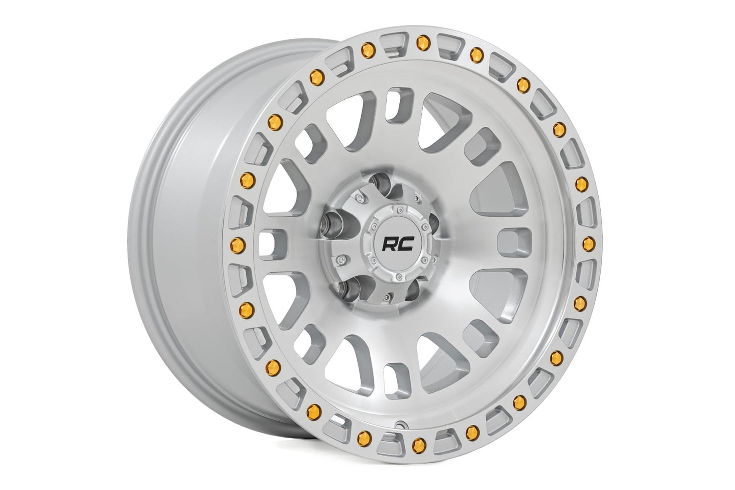 Rough Country 82 Series Wheel | One-Piece | Full Machined | 15x8 | 5x4.5 | -19mm