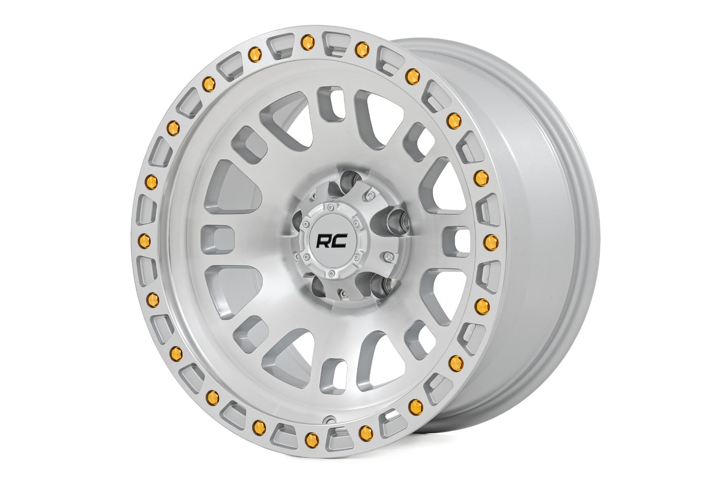 Rough Country 82 Series Wheel | One-Piece | Full Machined | 17x9 | 5x5 | -12mm