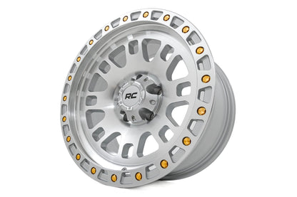 Rough Country 82 Series Wheel | One-Piece | Full Machined | 17x9 | 5x5 | -12mm