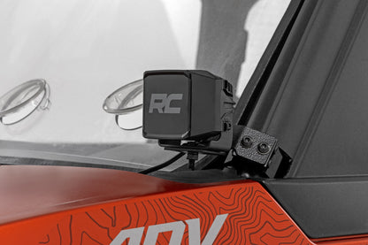 LED Light Kit | Front Mount | 2" Black Pair | White DRL | Polaris XPEDITION XP 5
