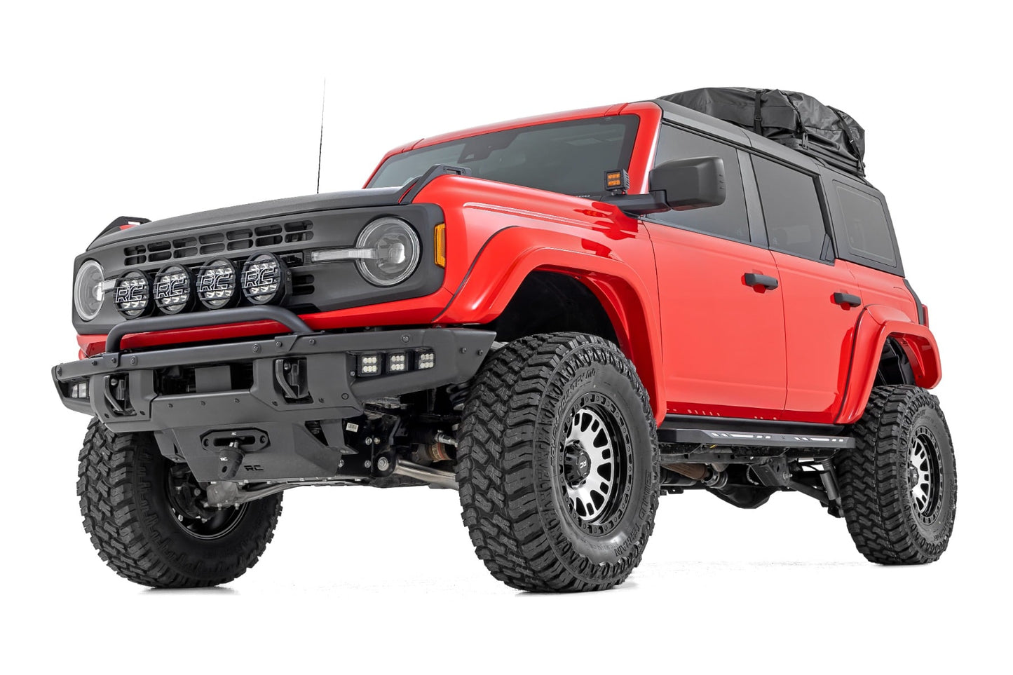 Fender Flares | PQ Race Red | Ford Bronco 4WD (2021-2026)