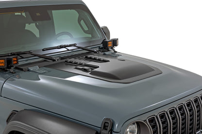Hood Scoop | PQB Chief | Jeep Gladiator JT/Wrangler JL 4WD (2018-2026)
