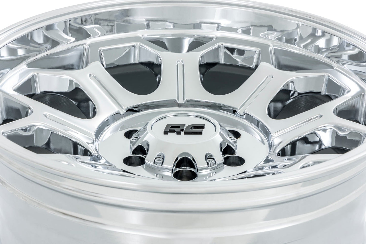 Rough Country 77 Series Wheel | One-Piece | Chrome | 20x9 | 6x5.5 | -12mm