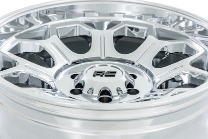 Rough Country 77 Series Wheel | One-Piece |Chrome | 22x12 | 6x5.5 | -44mm