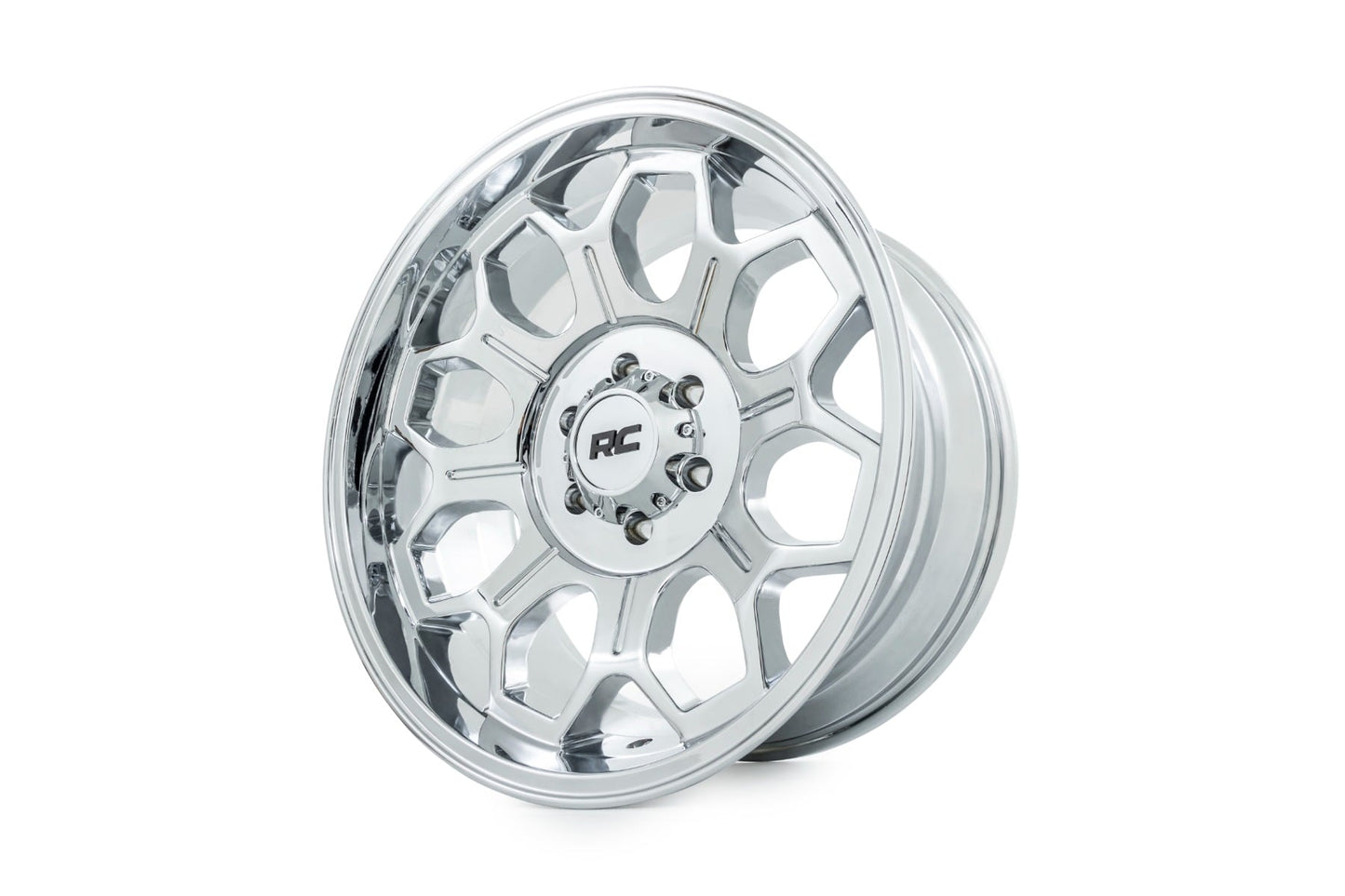 Rough Country 77 Series Wheel | One-Piece |Chrome | 22x12 | 6x5.5 | -44mm