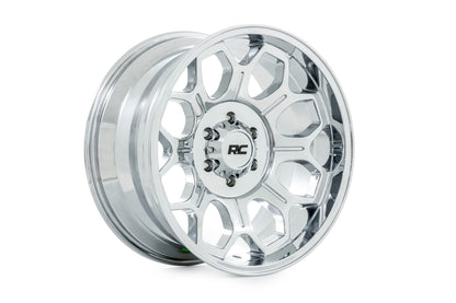 Rough Country 77 Series Wheel | One-Piece |Chrome | 22x12 | 8x170 | -44mm