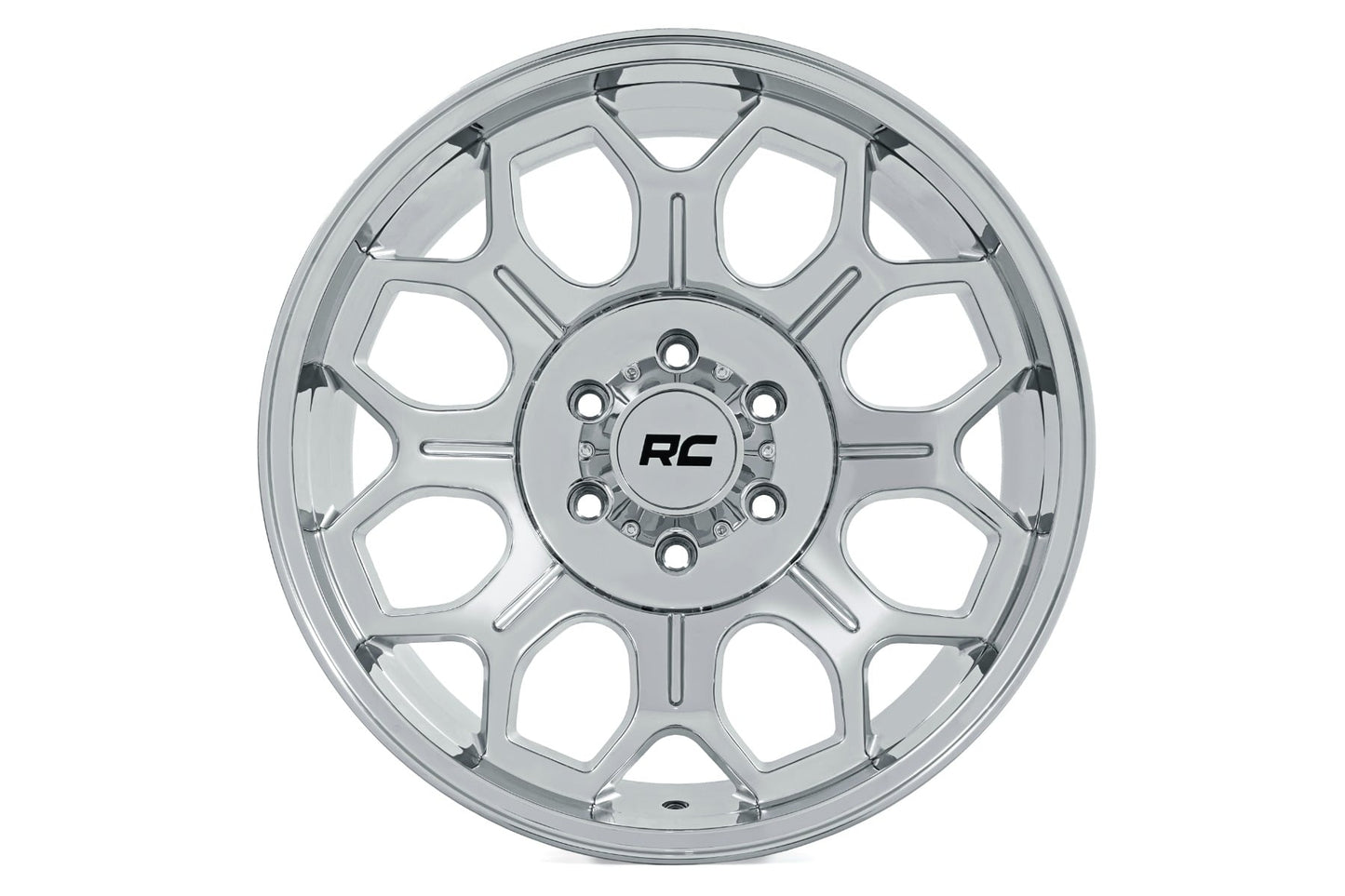 Rough Country 77 Series Wheel | One-Piece | Chrome | 20x9 | 6x135 | 0mm
