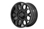 Rough Country 77 Series Wheel | One-Piece | Semi Gloss Black | 20x10 | 6x135 | -25mm