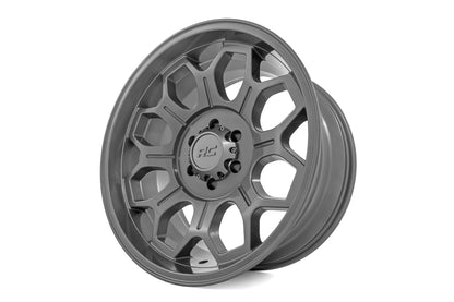 Rough Country 77 Series Wheel | One-Piece | Gunmetal Gray | 20x9 | 6x5.5 | +18mm