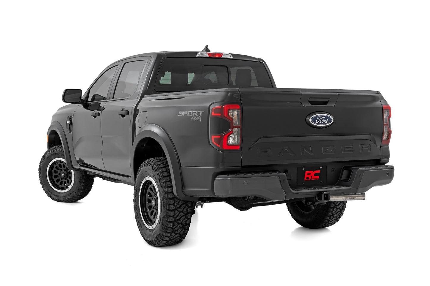 Sport Fender Flares | NE Cactus Gray | Ford Ranger 2WD/4WD (2024-2026)