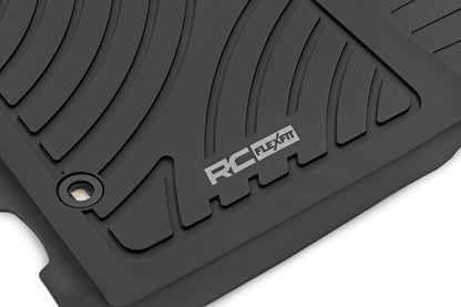 Flex-Fit Floor Mats | Front and Rear | Toyota Tacoma 2WD/4WD (2012-2015)