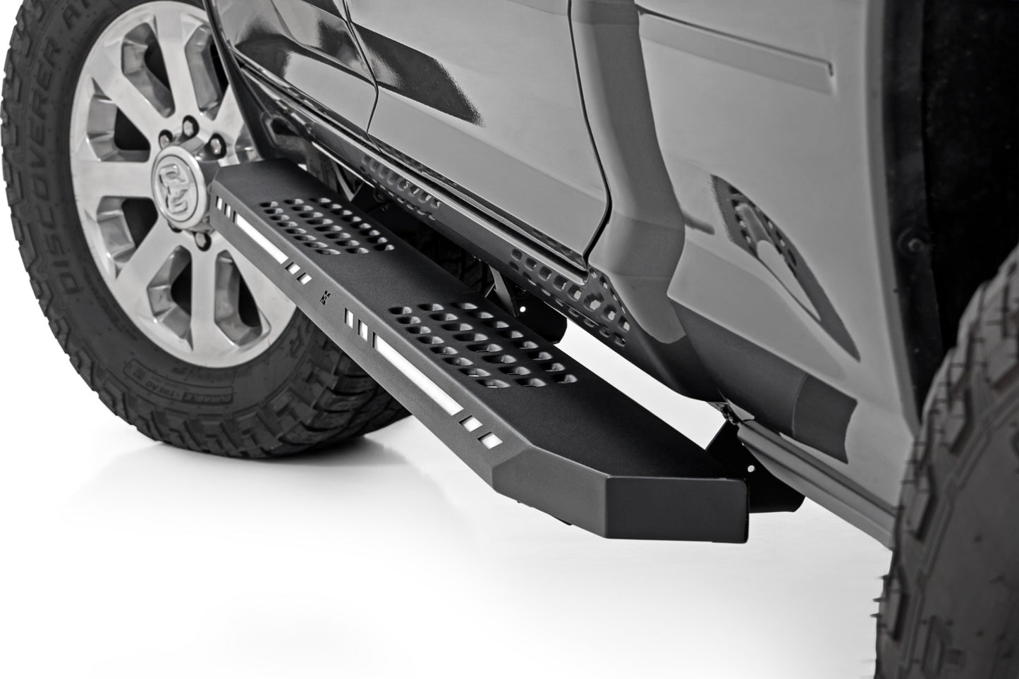 AC2 Running Boards | Amber/White | Crew Cab | Ram 1500 (19-26)/1500 TRX (21-24)