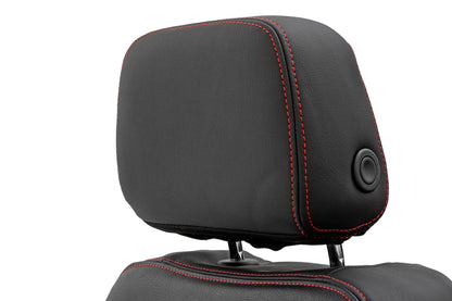 Leather Seat Covers | FR Bucket | RR 60/40 | Chevy/GMC Sierra 1500 (19-26)/Silverado 1500 (19-26)