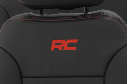 Leather Seat Covers | FR Bucket | RR 60/40 | Chevy/GMC Sierra 1500 (19-26)/Silverado 1500 (19-26)