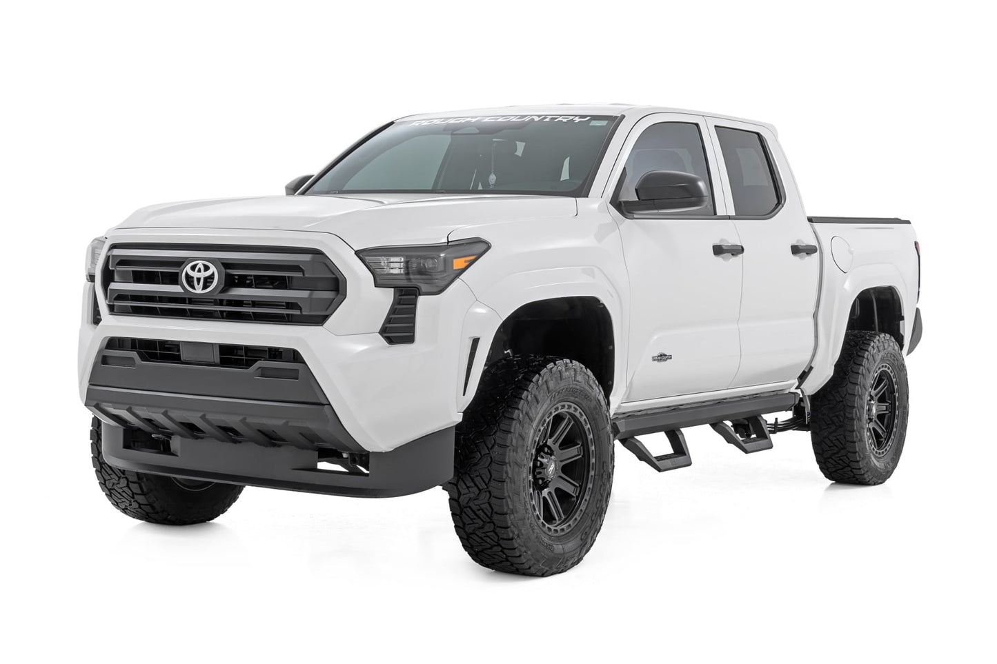 SRX2 Adjustable Aluminum Steps | Double Cab | Toyota Tacoma 2WD/4WD (24-26)