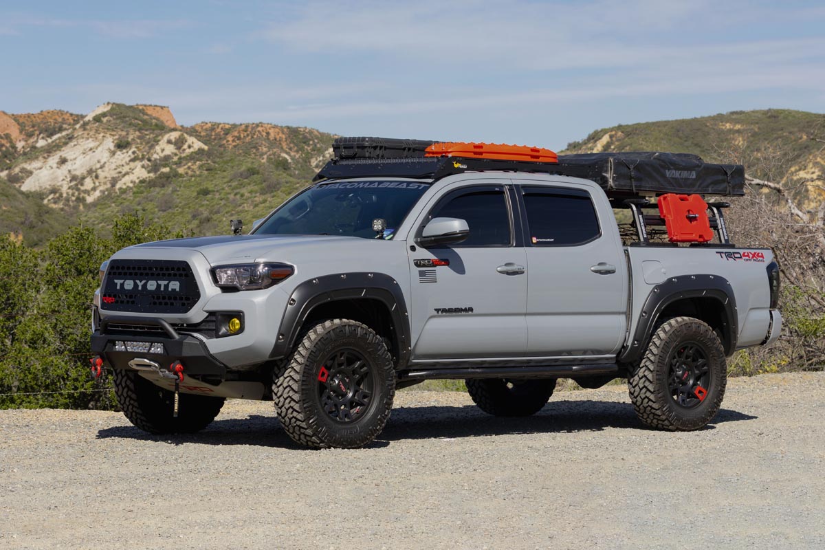 Defender Fender Flares | 1J9 Celestial Silver Metallic | Toyota Tacoma (16-23)