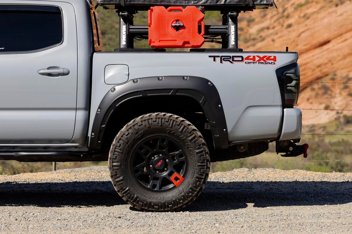 Defender Fender Flares | 218 Midnight Black Metallic | Toyota Tacoma (16-23)