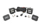 LED Light Kit | Ditch Mount | 2" Black Pair | Spot Pattern | Ford Bronco (21-26)