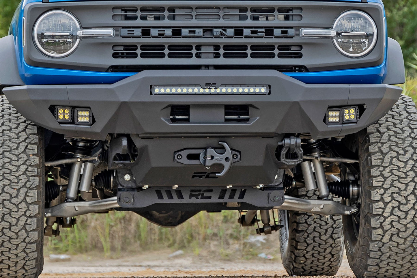 Hidden Winch Mount | 9500S | Ford Bronco 4WD (2021-2026)