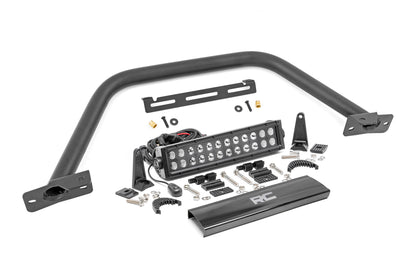 Safari Bar | 12" LED Light Bar | Black | Dual Row | OE Modular Steel | Ford Bronco (21-26)