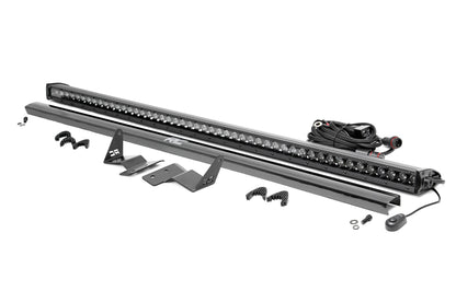 LED Light Kit | Upper Windshield | 50" Black Single Row | Ford Bronco (21-26)