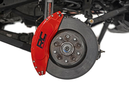 Caliper Covers | Front and Rear | Red | Sport | Jeep Gladiator JT/Wrangler JL (18-26)
