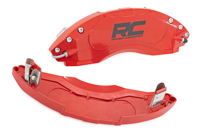 Caliper Covers | Front and Rear | Red | Jeep Gladiator JT 4WD (2020-2026)