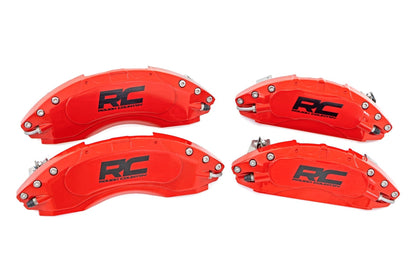 Caliper Covers | Front and Rear | Red | Jeep Gladiator JT 4WD (2020-2026)