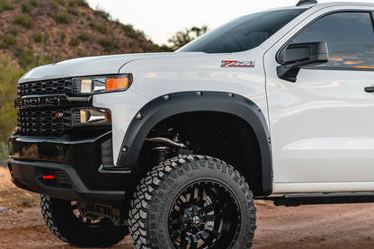 Pocket Fender Flares | GBD Cypress Gray | Chevy Silverado 1500 2WD/4WD (22-26)