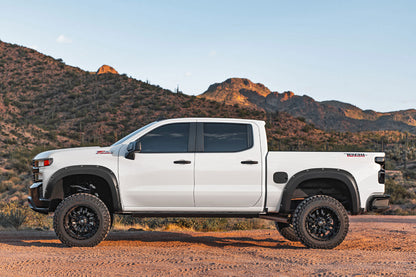 Pocket Fender Flares | GAN Silver Ice Metallic | Chevy Silverado 1500 (22-26)