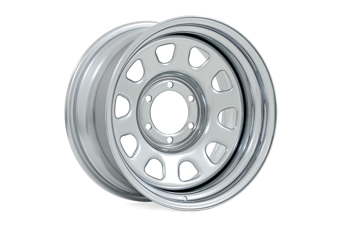 Steel Wheel | Chrome | 17x9 | 6x5.5 | 4.25 Bore | -12
